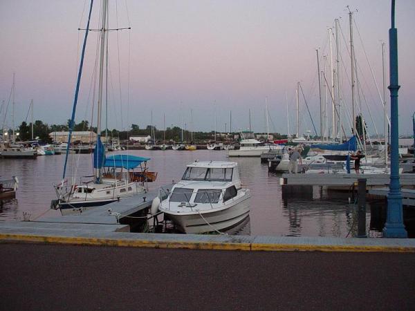 Harbor Cove Marina in Duluth MN. Lake Superior