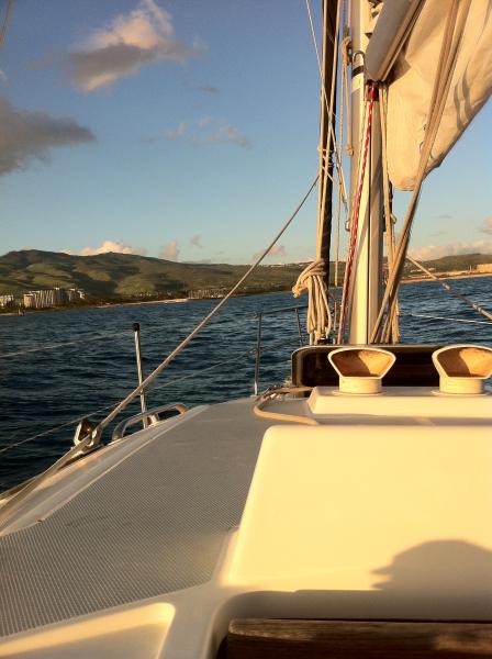 Headed back to the marina