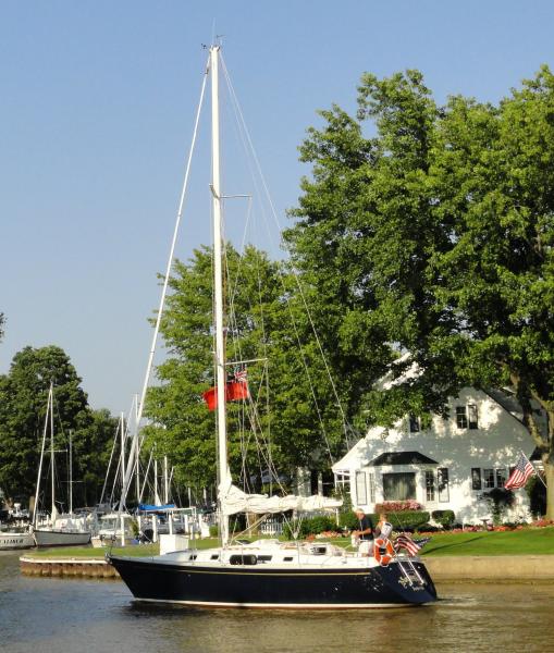 Heading Out Into Lake Erie June 2010