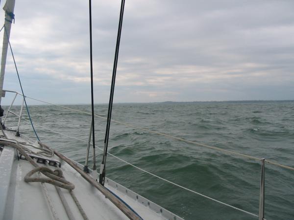 Heading out onto the lake