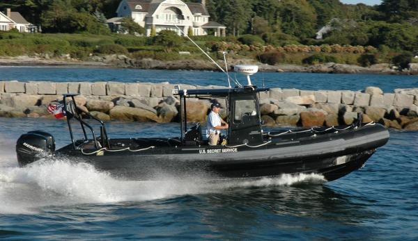 Heading out to duty on our work boat in Kennebunkport