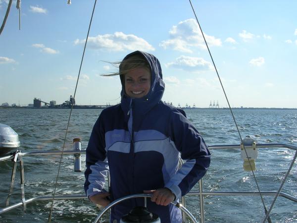 Heather at the Helm