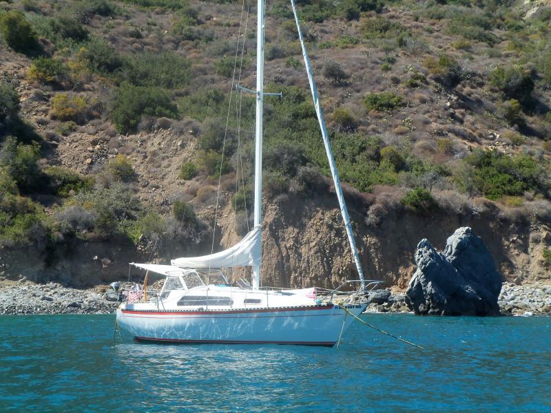 Hen Rock Catalina Island