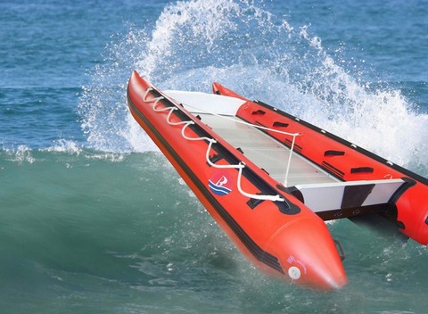 high speed inflatable boat