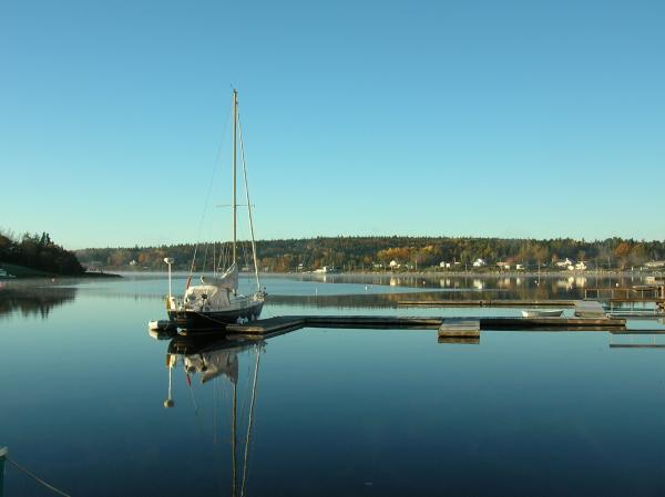 Hubbards Cove on a calm day