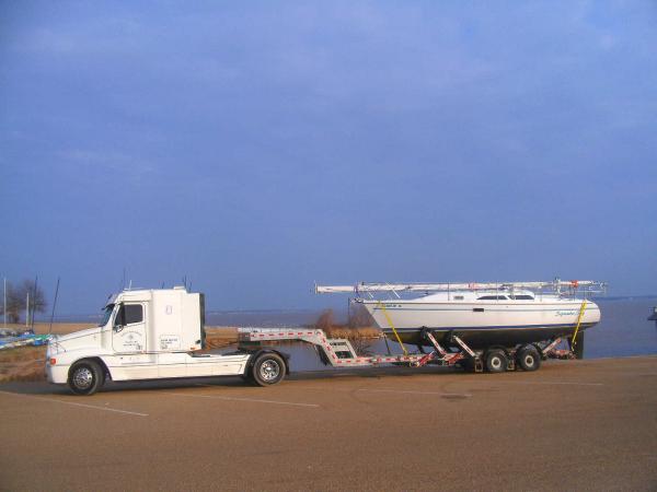 Hydraulic trailer , boats 408