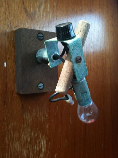 I have ordered a lovely lamp to replace this.