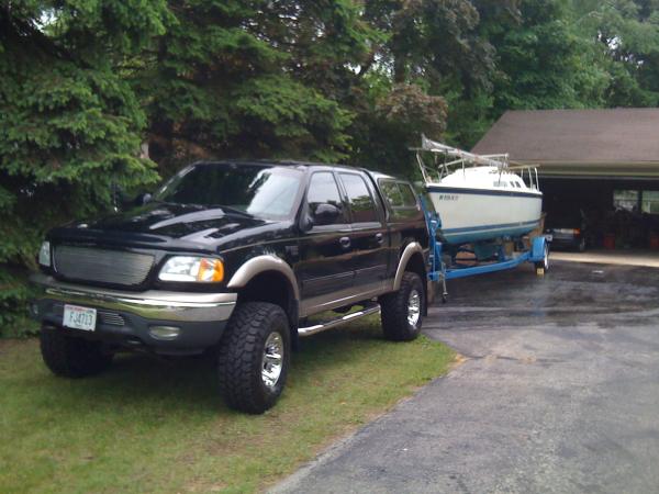 I love having a trailer friendly boat. You really appreciate it when you live in the mid west.