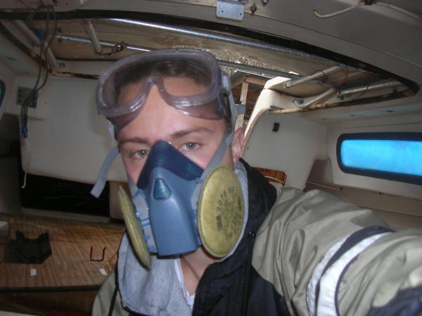 I was coughing for 2 days because of the mold, and not to mention all the bleach fumes.  This respirator did the trick though.  Couldn't smell the bleach at all.