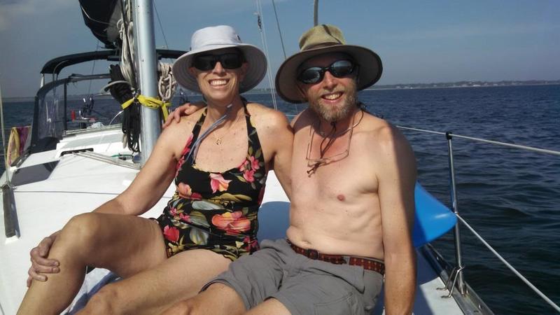 Ian and Sue, Third Beach, Middletown RI