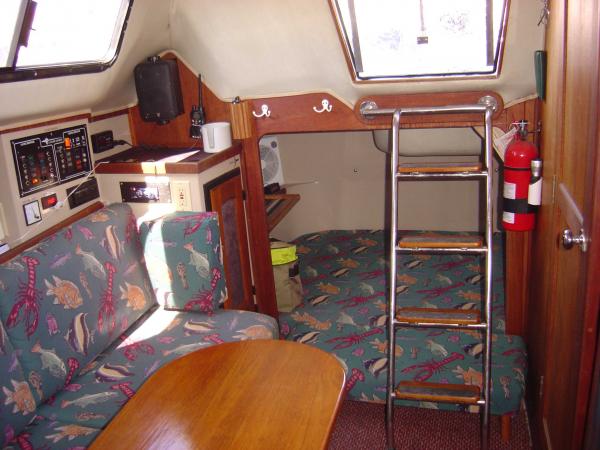 Inside looking aft