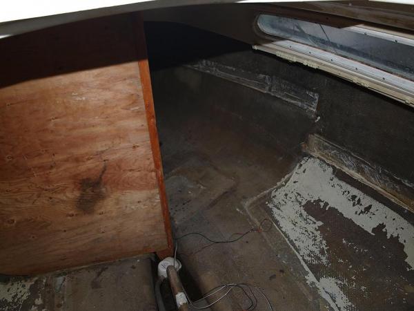 Interior has been completely gutted