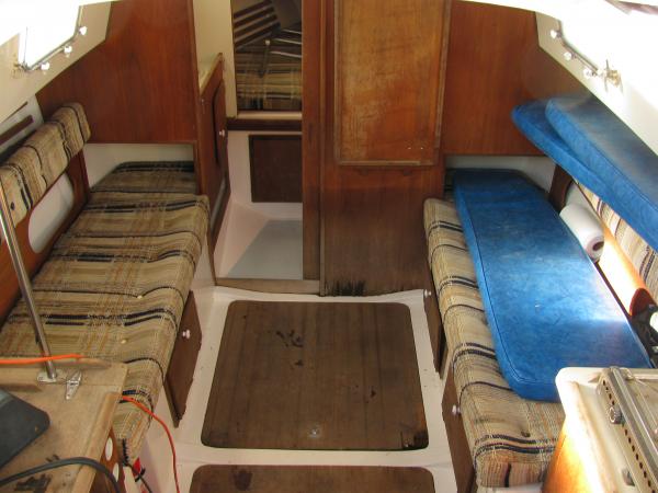 interior when i got the boat