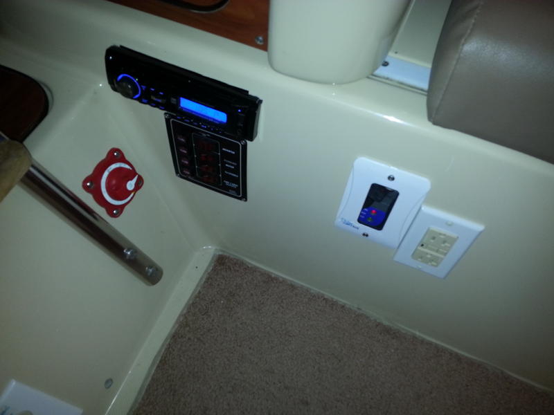 Inverter, radio and battery switch