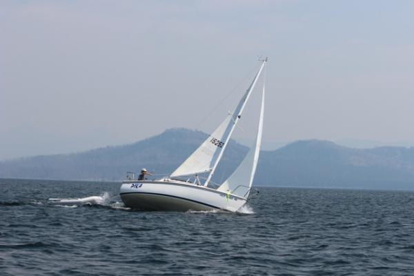 Josh on Pika Cat 22
