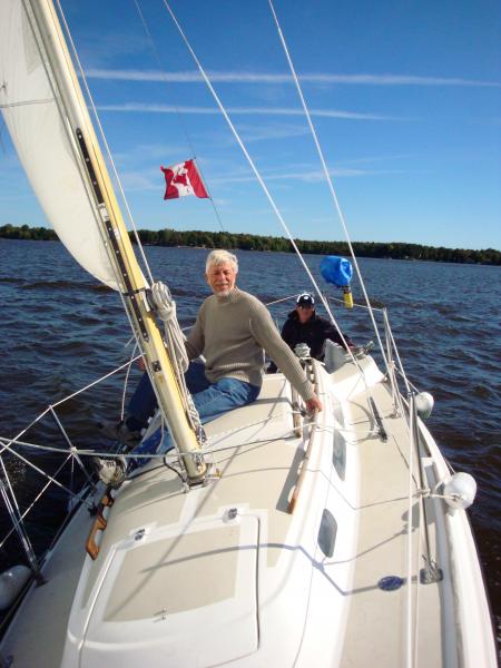 Journee voile avec mes cousins, Martin et Charles 20 oct 2009 (6)