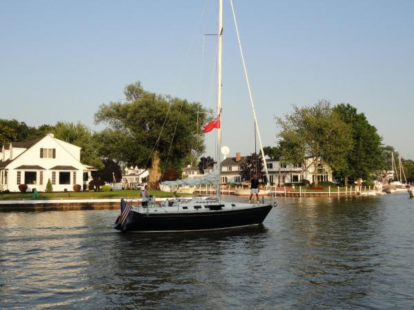 June 2010 - Heading Back To Our Dock On The Red River, Vermilion Ohio