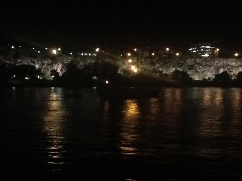 Kangaroo point cliffs. Looks great at night with the lights