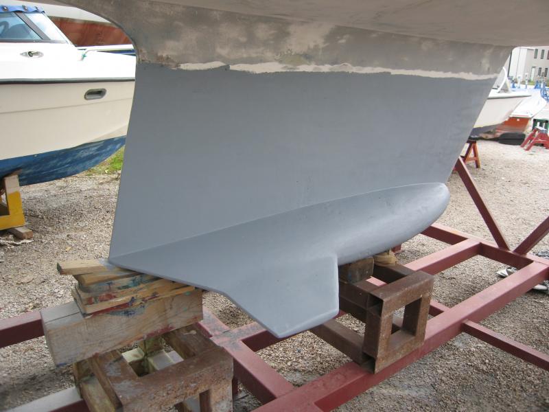 KEEL PROTECTION END REFITTING