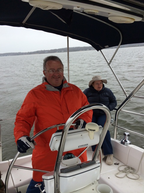 Ken and Susan Refuge sea trial