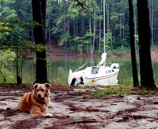 Kerr Lake, NC camping spot