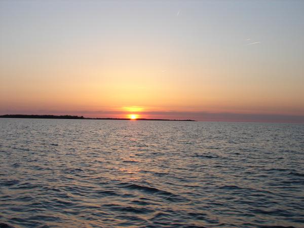 Lake Erie sunset