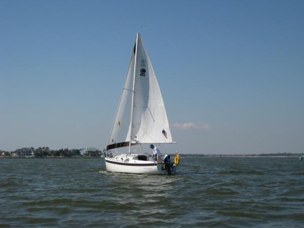 Lazy sail on Clear Lake.