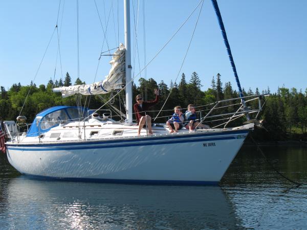 lazy times at Pulpit Harbor, North Haven, ME