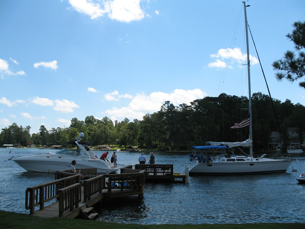 Liberty Belle and AWOL, Tony's SeaRay