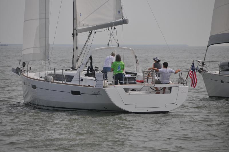 Light winds at Beneteau Rendezvous