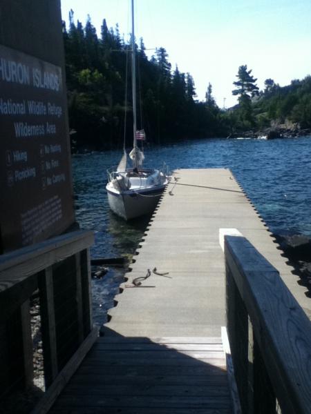 lighthouse island dock