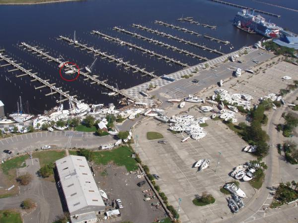 Location of Pain Perdu post katrina