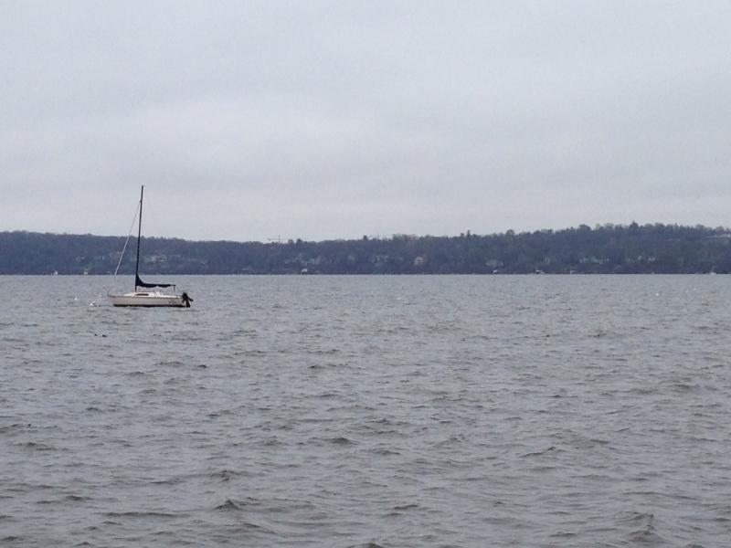 Lonely boat