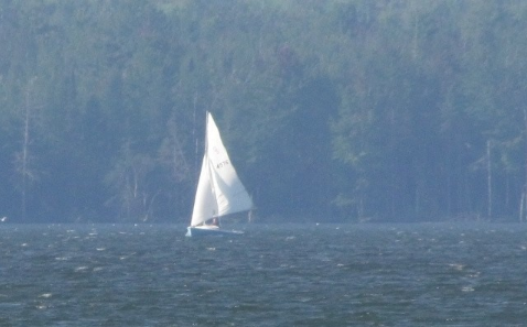 Loose Lucy on Lake Carmi, Vermont