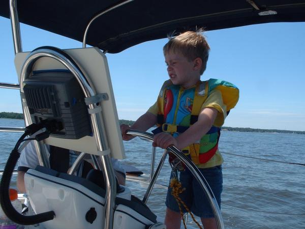 Lucian at the Helm