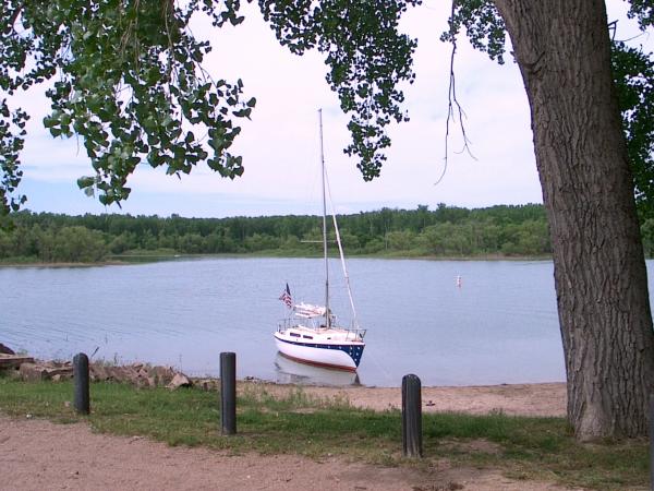 MacGregor 25 was a 1984, I think. She was a pretty little thing. Our 1st Liberty's Belle.