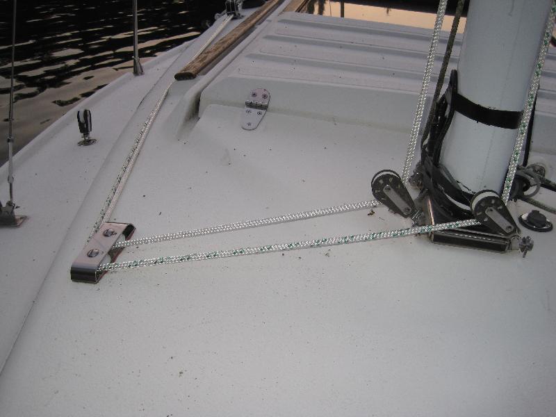 main jib cheek block Sailboat Owners Forums