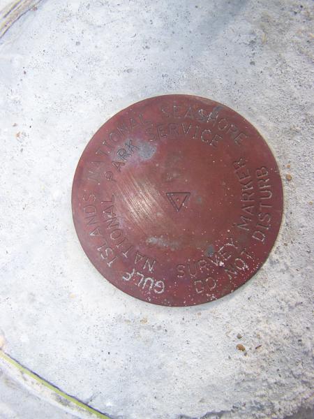 Marker on Cat Island MS