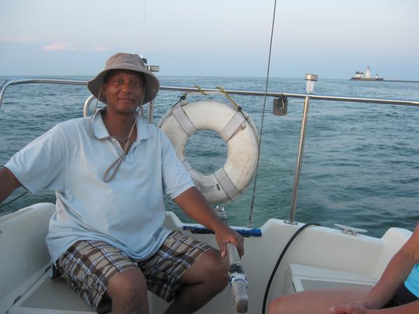 Me at the Helm