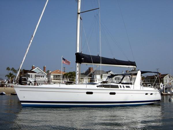 Moored at Newport Beach Harbor, CA.