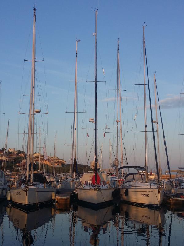 Mooring near Trieste