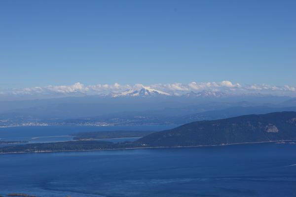 Mt. Baker and the sea...