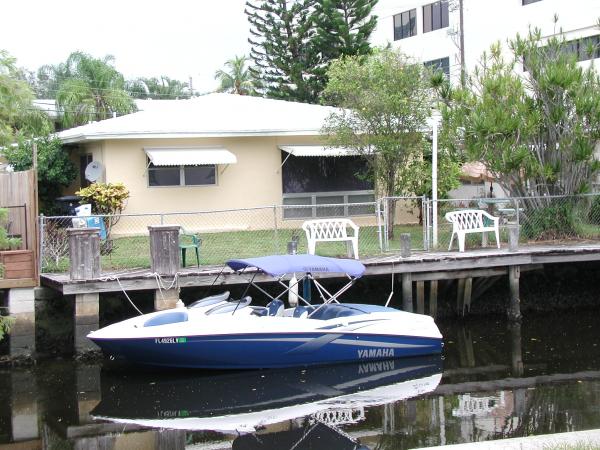 MY OLD FAST BOAT IN FORT LAUDERDALE, FLORIDA