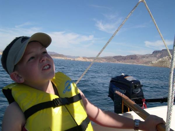 Never to young to learn to sail