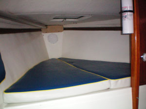 New interior V Berth