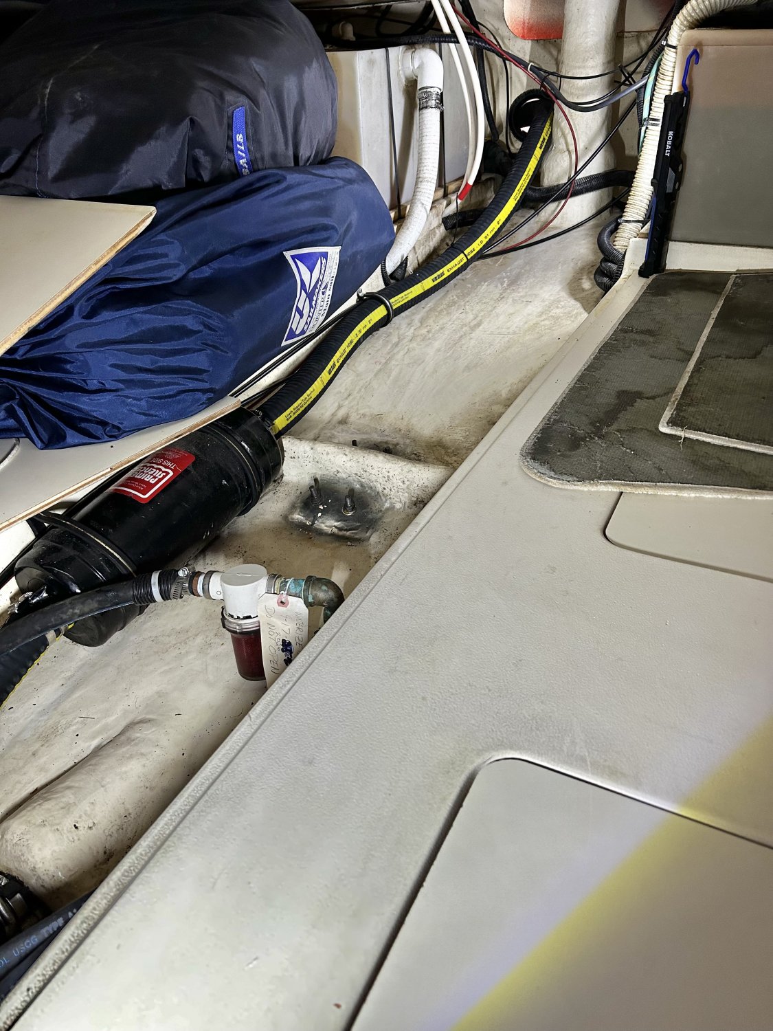 New secured Laid out hose