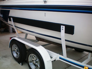 New trailer rub rails