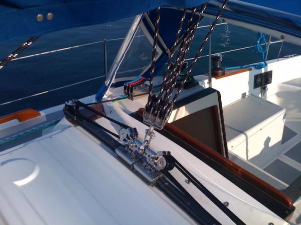 New traveler, rope clutches, mainsheet &amp;  st winches 2010