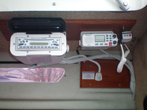 New VHF Radio &amp; CD/Stereo