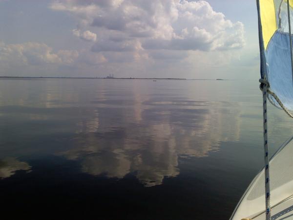 Nice day sailing Tampa Bay